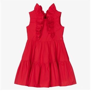 Monnalisa kids red dress
